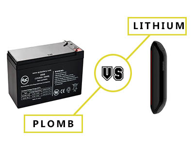Batterie plomb ou lithium