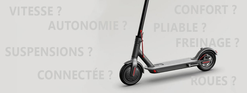 Critères pour l'achat d'une trottinette électrique