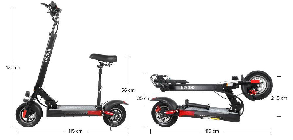 M4 PRO trottinette électrique tout-terrain