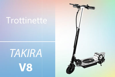 Test et avis de la trottinette takira V8 pour enfants