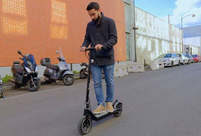 test de la trottinette TecTecTec TPRO2