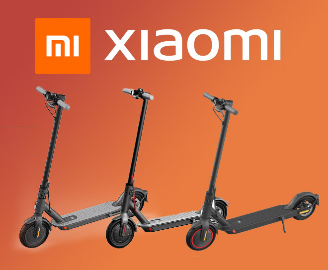 Nouvelles trottinettes électriques Xiaomi